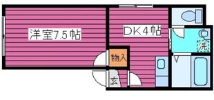 栄町駅 徒歩16分 1階の物件間取画像